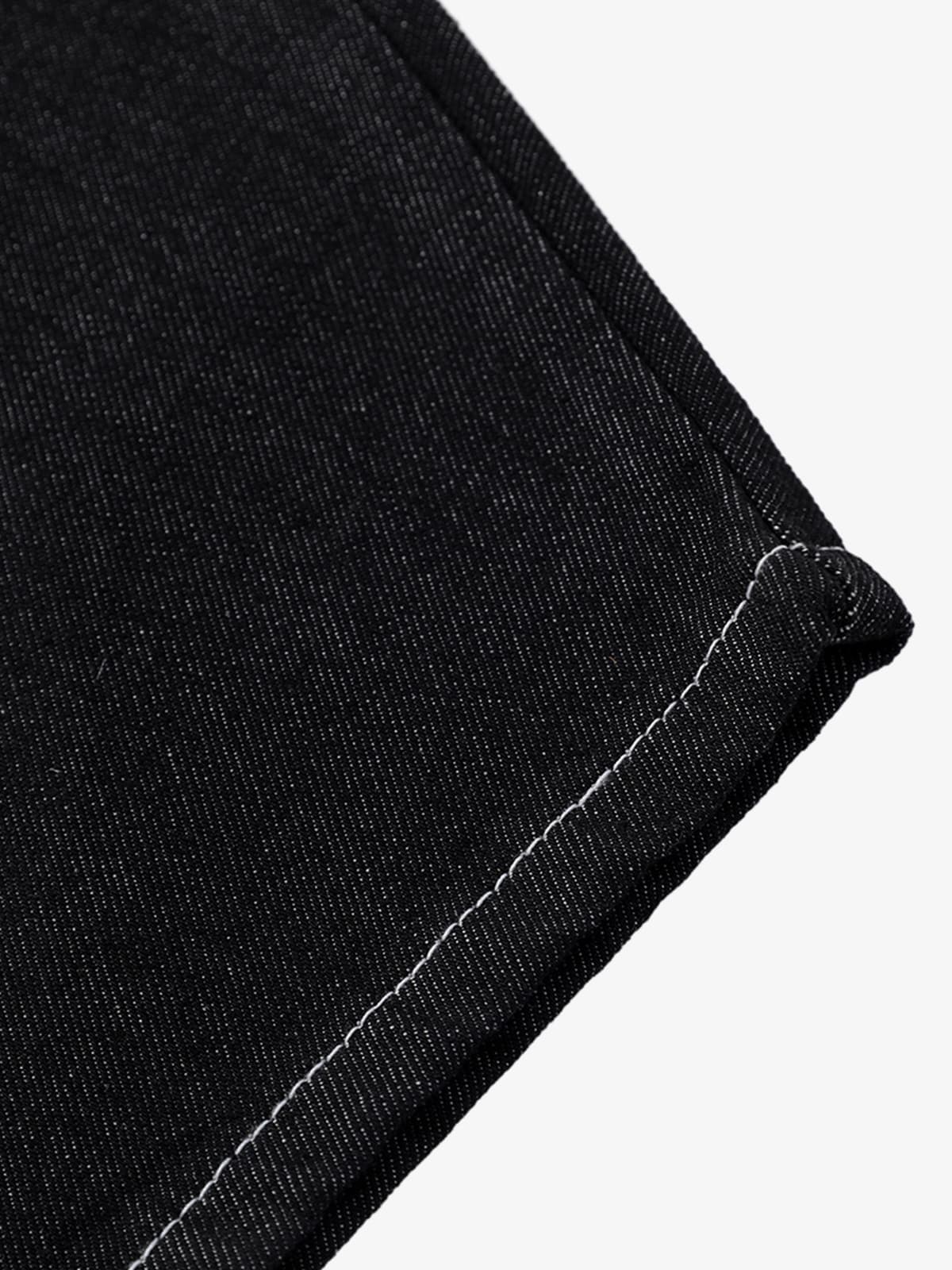 Vintage Contrast Stitch Button-Up Scimitar Jeans - Image 11