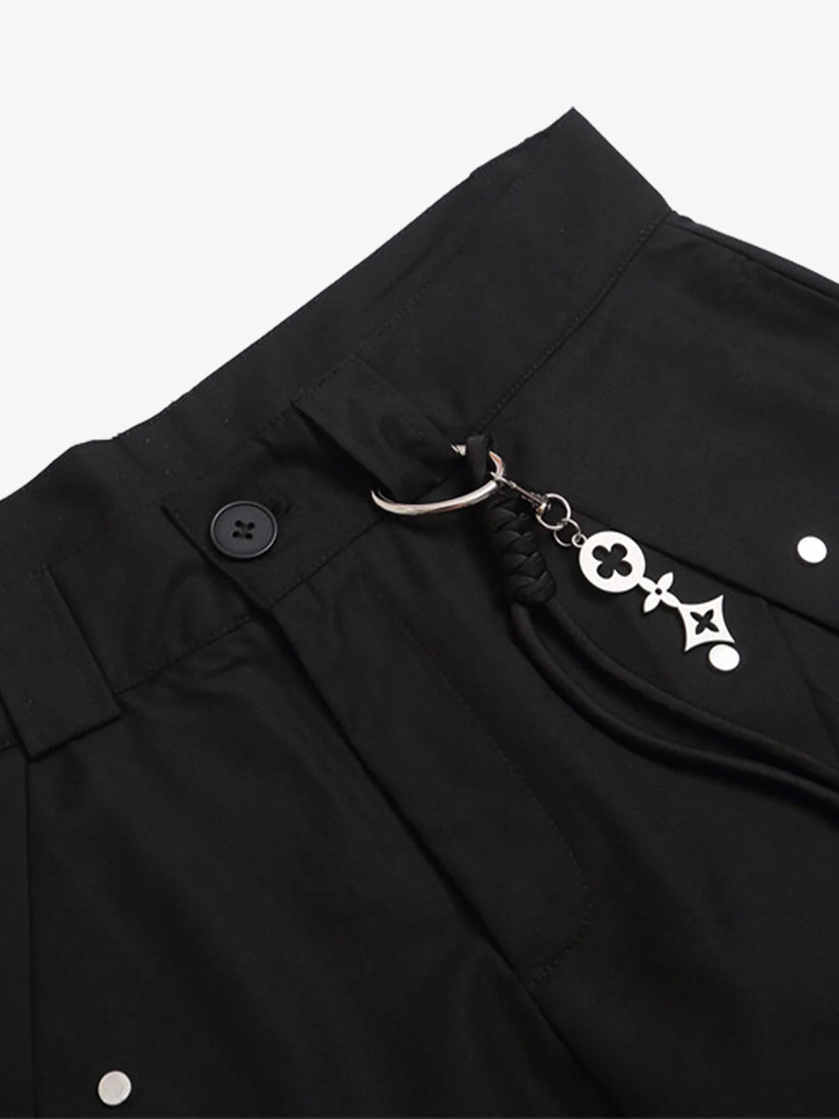 Vintage Deconstructed Pleated Shorts - Image 12