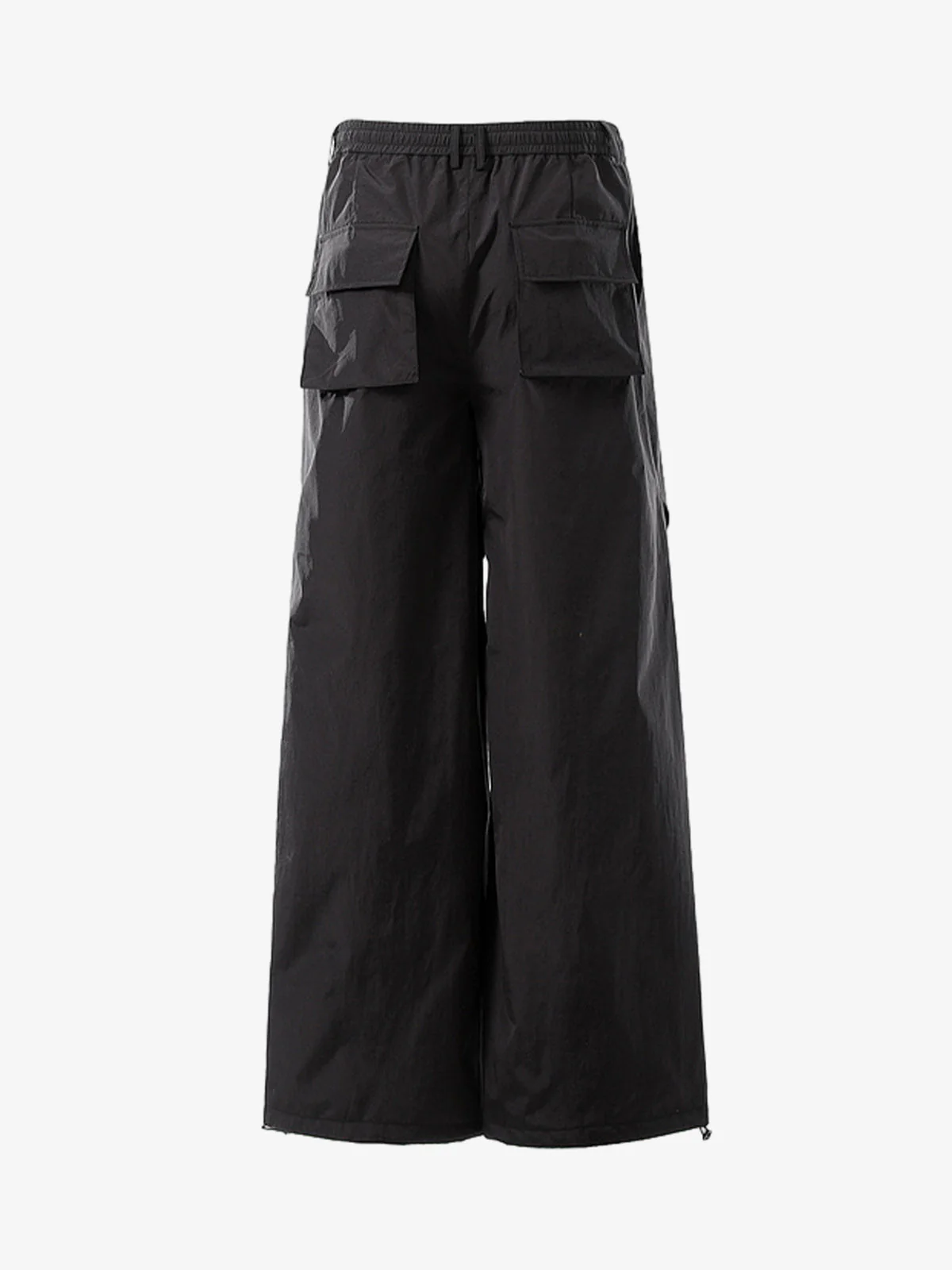 Vintage Drawstring Draped Embroidered Wide Leg Pants - Image 14