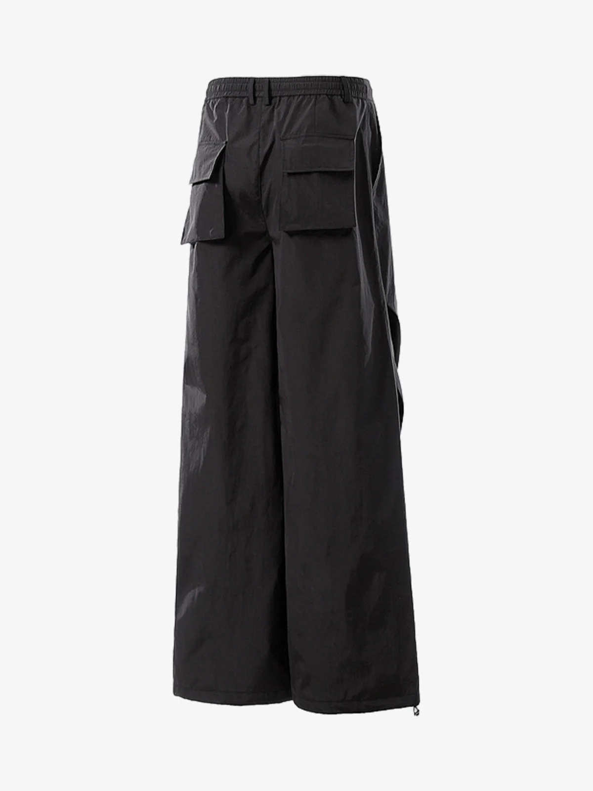 Vintage Drawstring Draped Embroidered Wide Leg Pants - Image 16