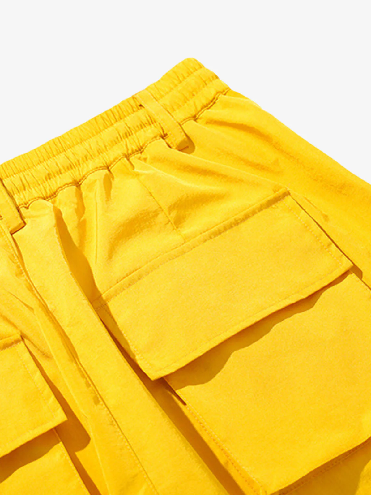 Vintage Drawstring Draped Embroidered Wide Leg Pants - Image 17