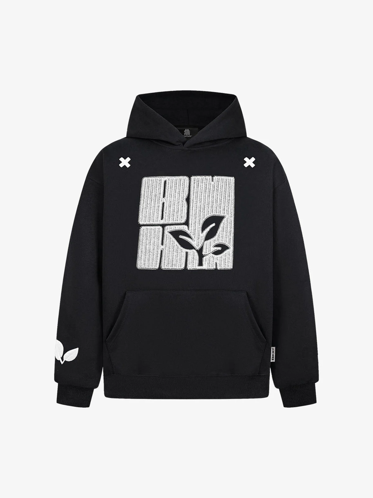 Vintage Embroidered Graphic Pattern Hoodie