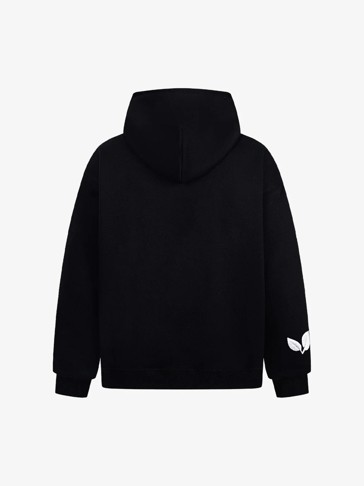 Vintage Embroidered Graphic Pattern Hoodie - Image 2