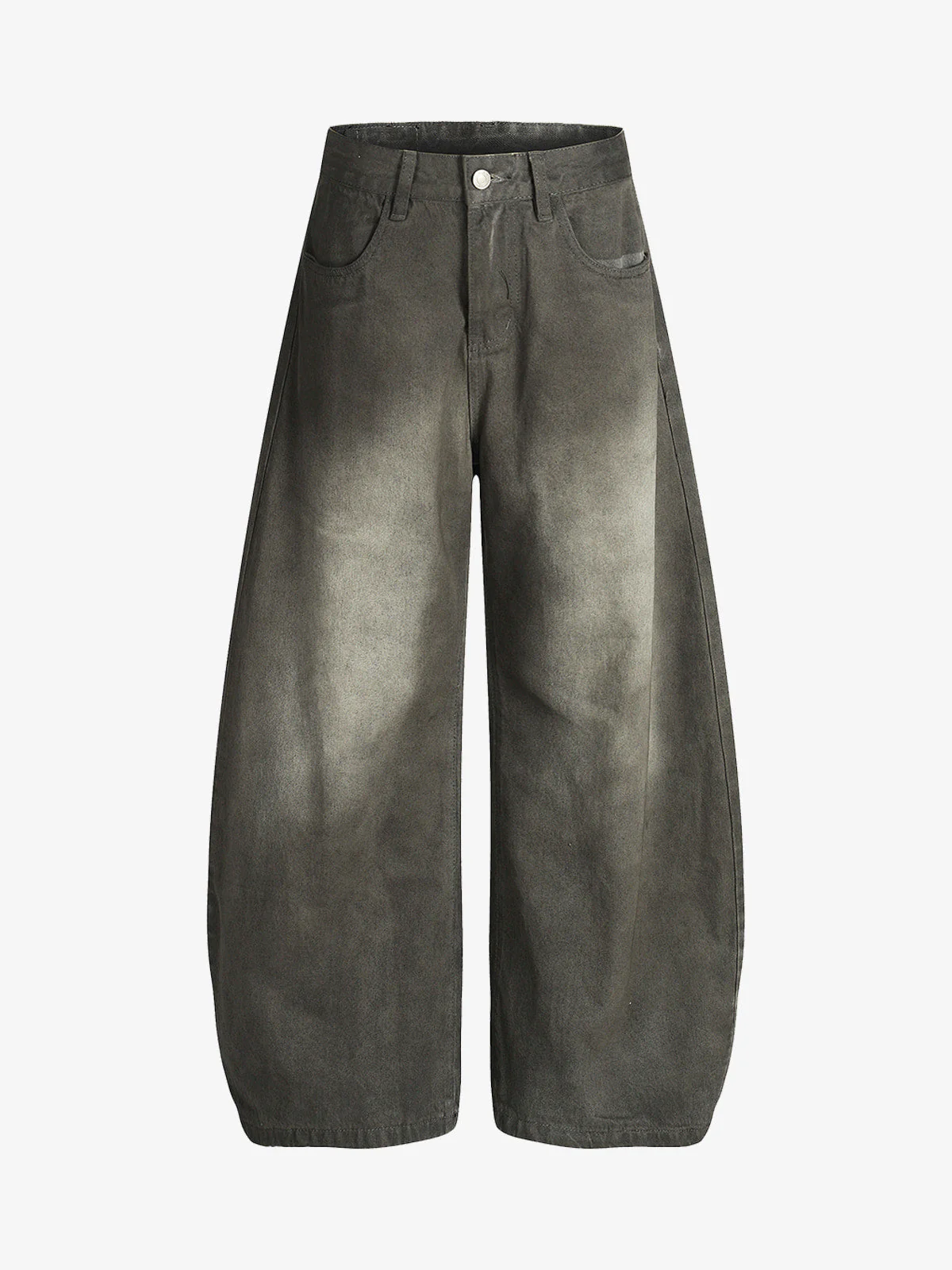 Vintage Faded Wide Barrel Jeans
