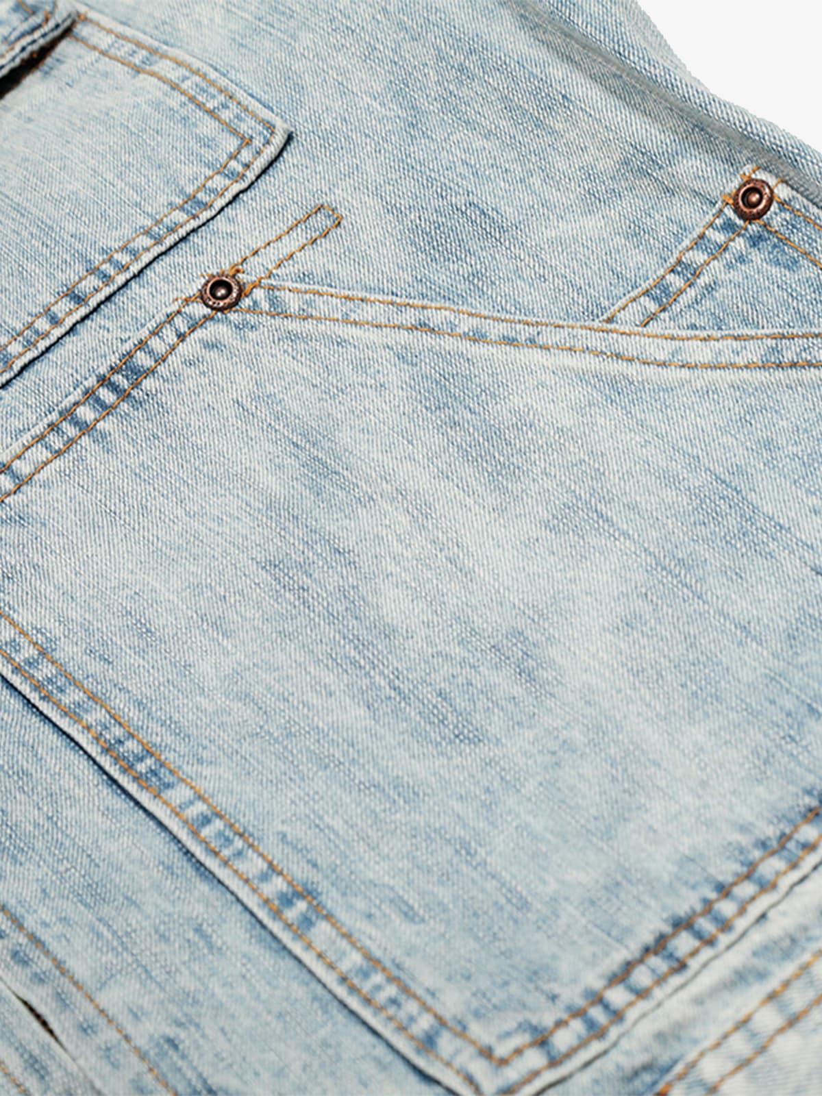 Vintage Light Wash Workwear Denim Jacket - Image 10