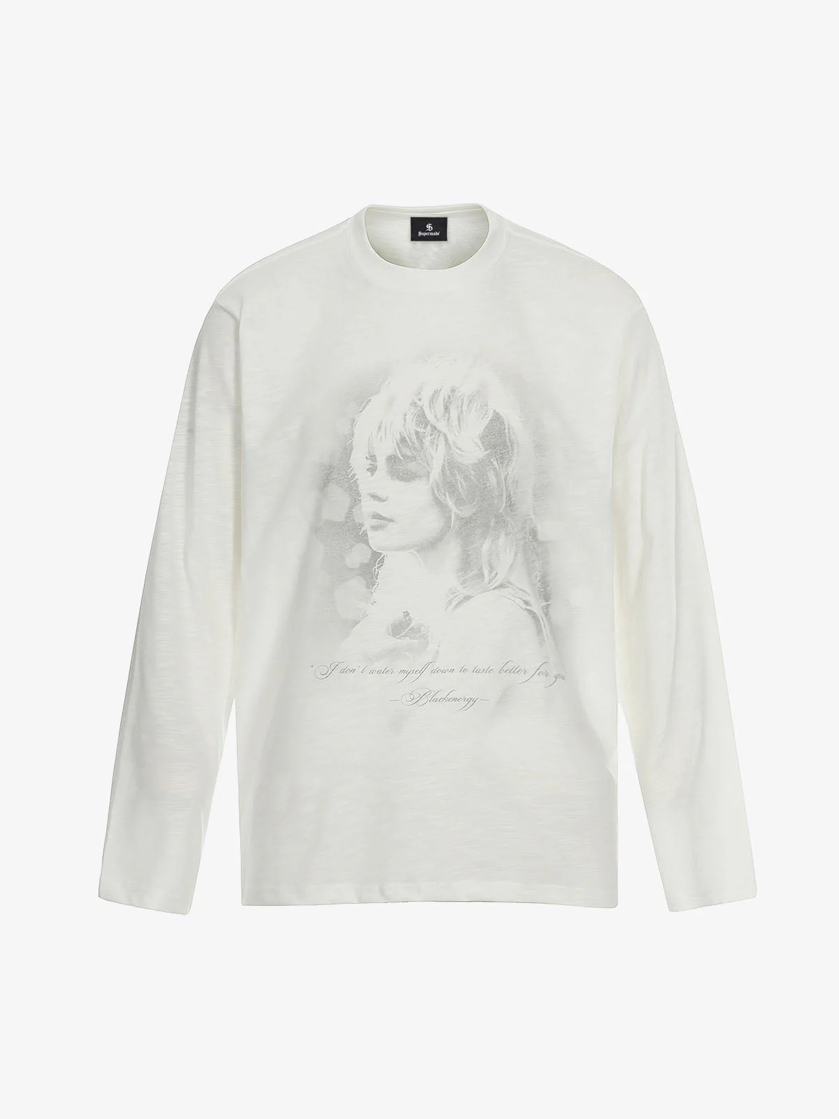 Vintage Portrait Graphic Long Sleeve T-Shirt - Image 4