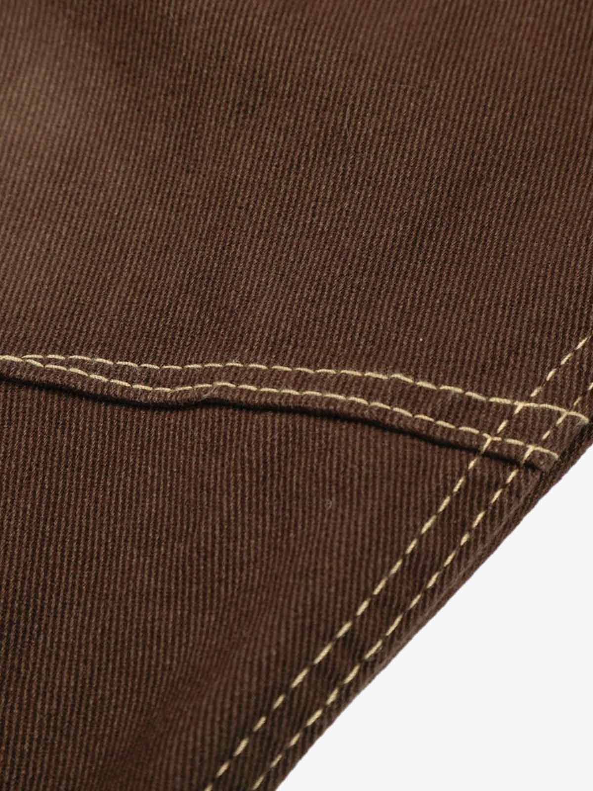 Vintage Silk Scarf Tie Detail Barrel Jeans - Image 3