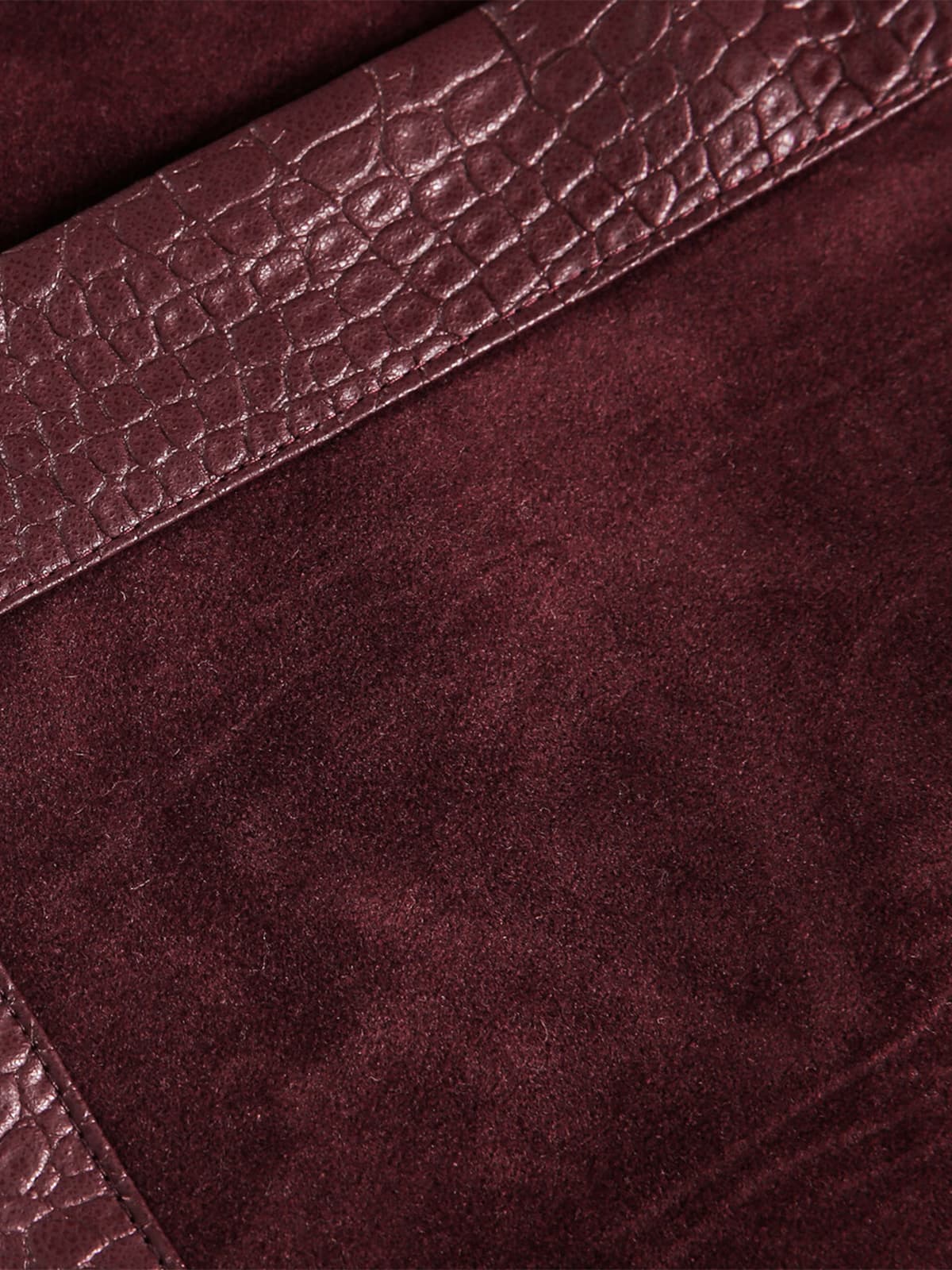 Vintage Suede PU Leather Collar Zip Up Jacket - Image 14