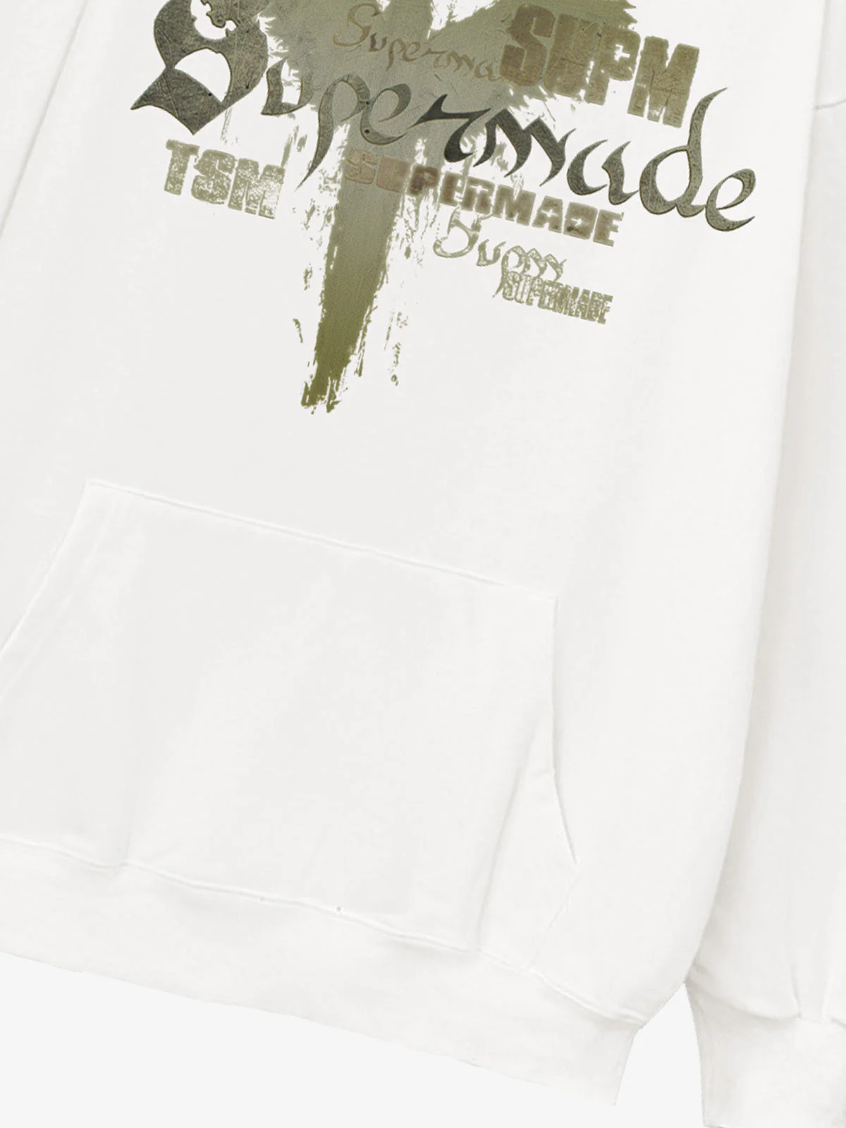 Vintage Washed Angel Halo Distressed Letter Graphic Hoodie - Image 8