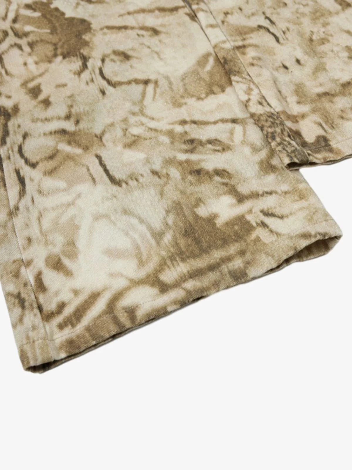 Vintage Washed Dirty Dye Wide-Leg Pants - Image 4