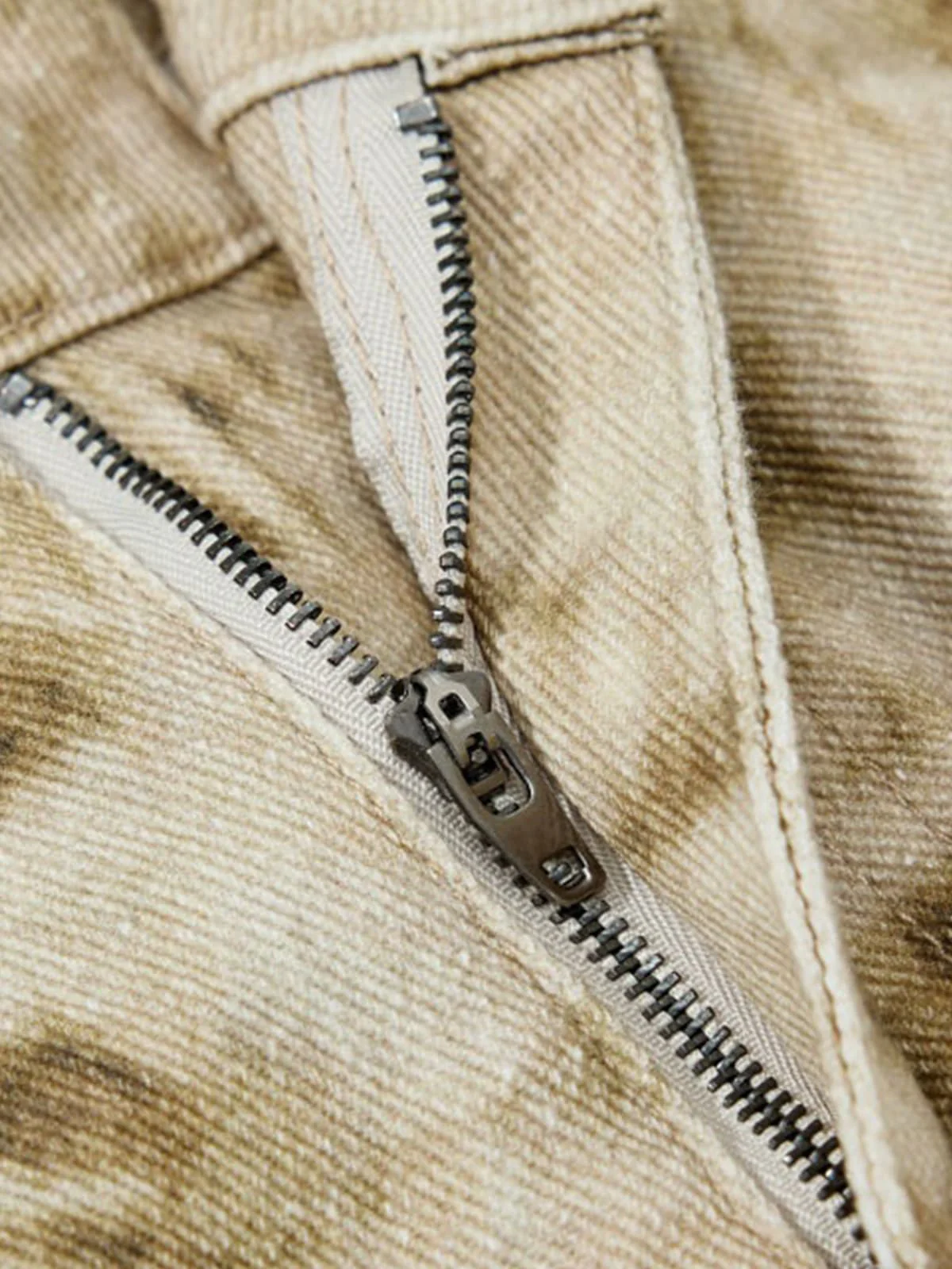 Vintage Washed Dirty Dye Wide-Leg Pants - Image 6