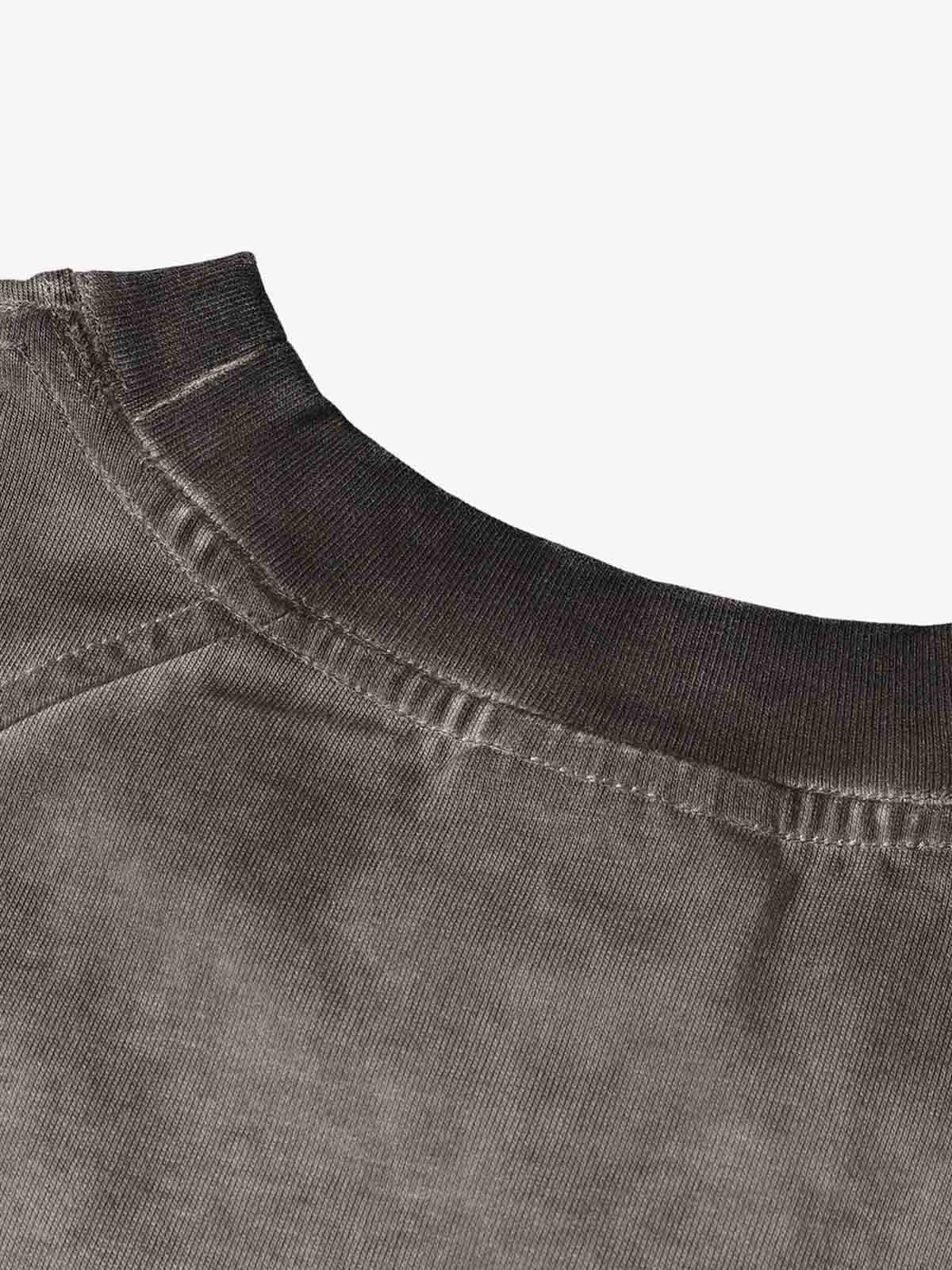 Vintage Washed Panel Raglan T-Shirt - Image 9