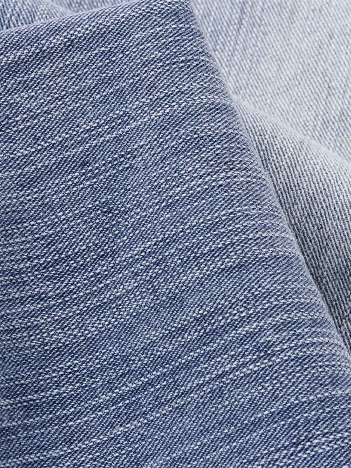 Vintage Washed Patchwork Distressed Scimitar Jeans - Image 6
