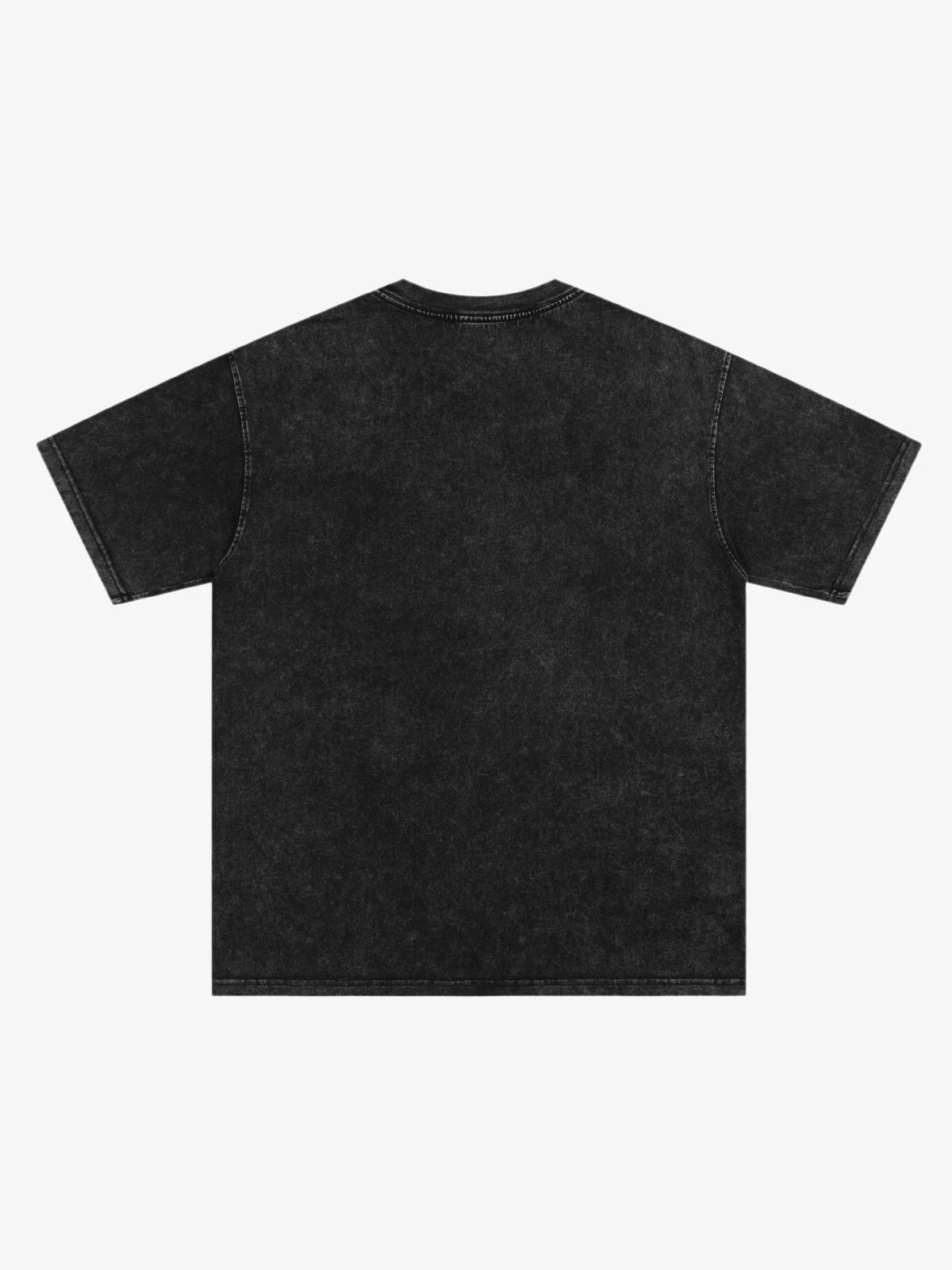 Vintage Washed Punk Graphic Print T-Shirt - Image 8
