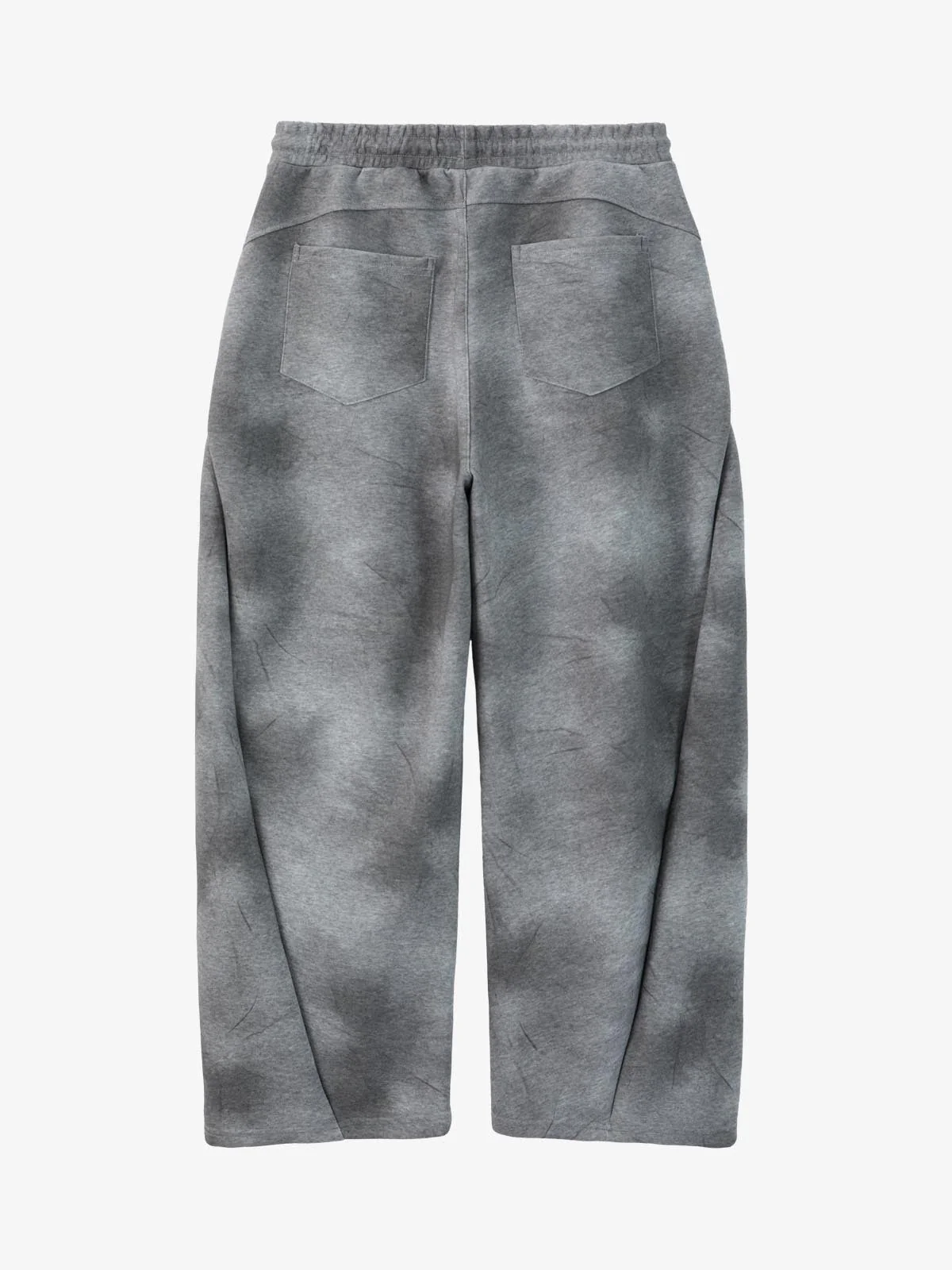 Vintage Washed Tie-Dye Zip Up Hoodie & Barrel Sweatpants Tracksuit - Image 20