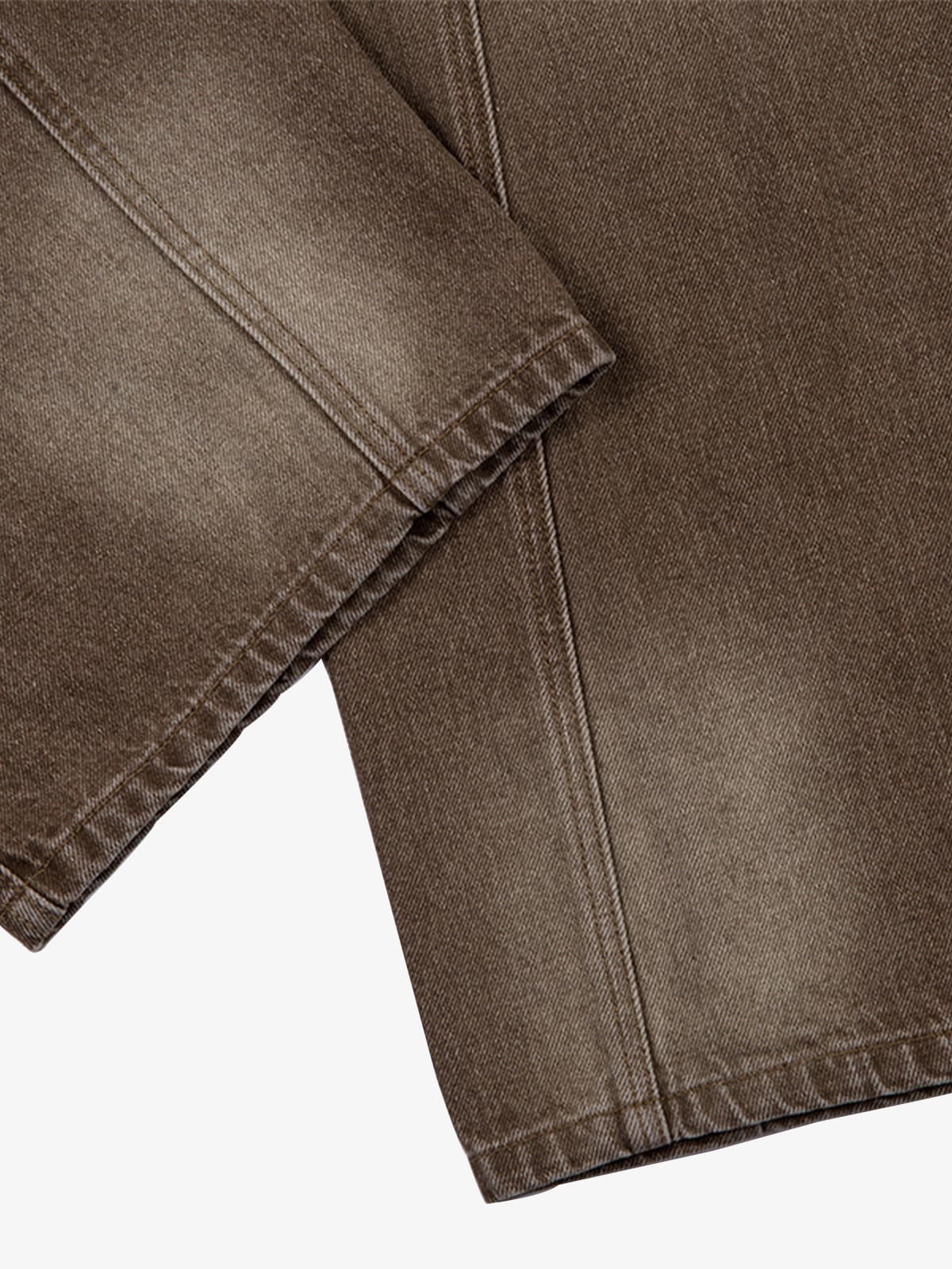 Vintage Washed Workwear Barrel Jeans - Image 11