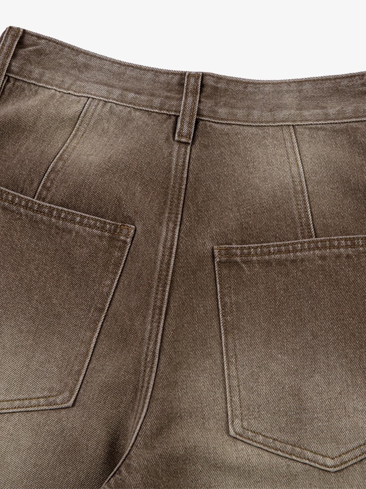 Vintage Washed Workwear Barrel Jeans - Image 9