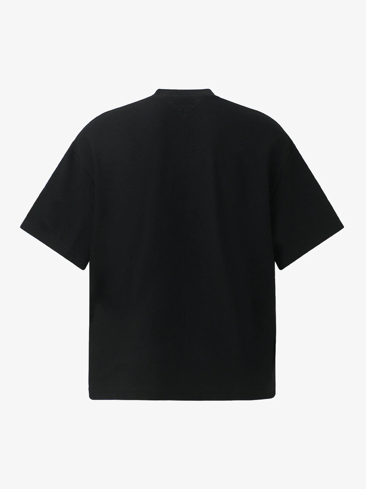 Waffle Knit Eye Graphic Letter Print T-Shirt - Image 3