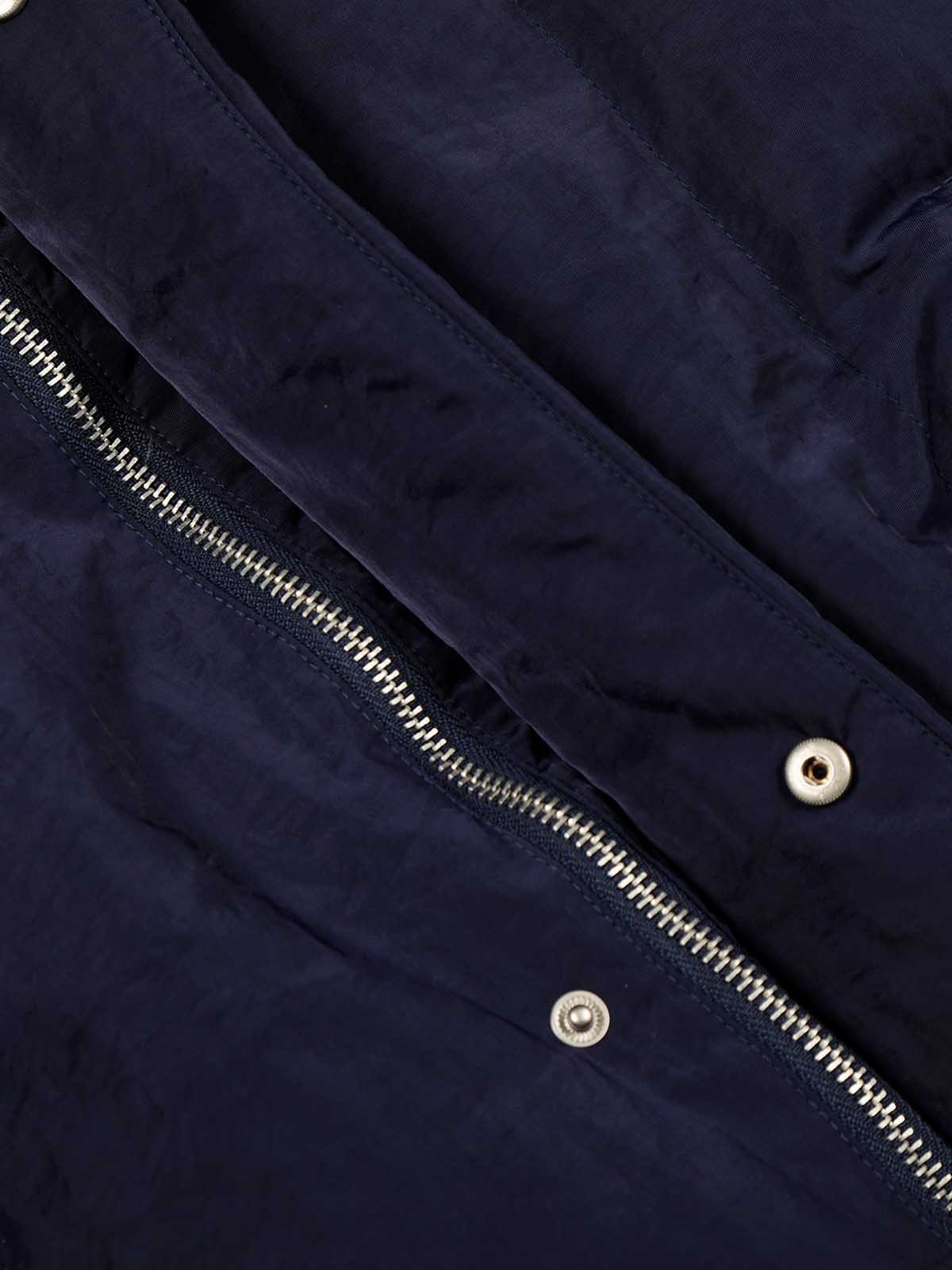 Street High-Neck Asymmetrical Placket Cotton Vest - Image 10