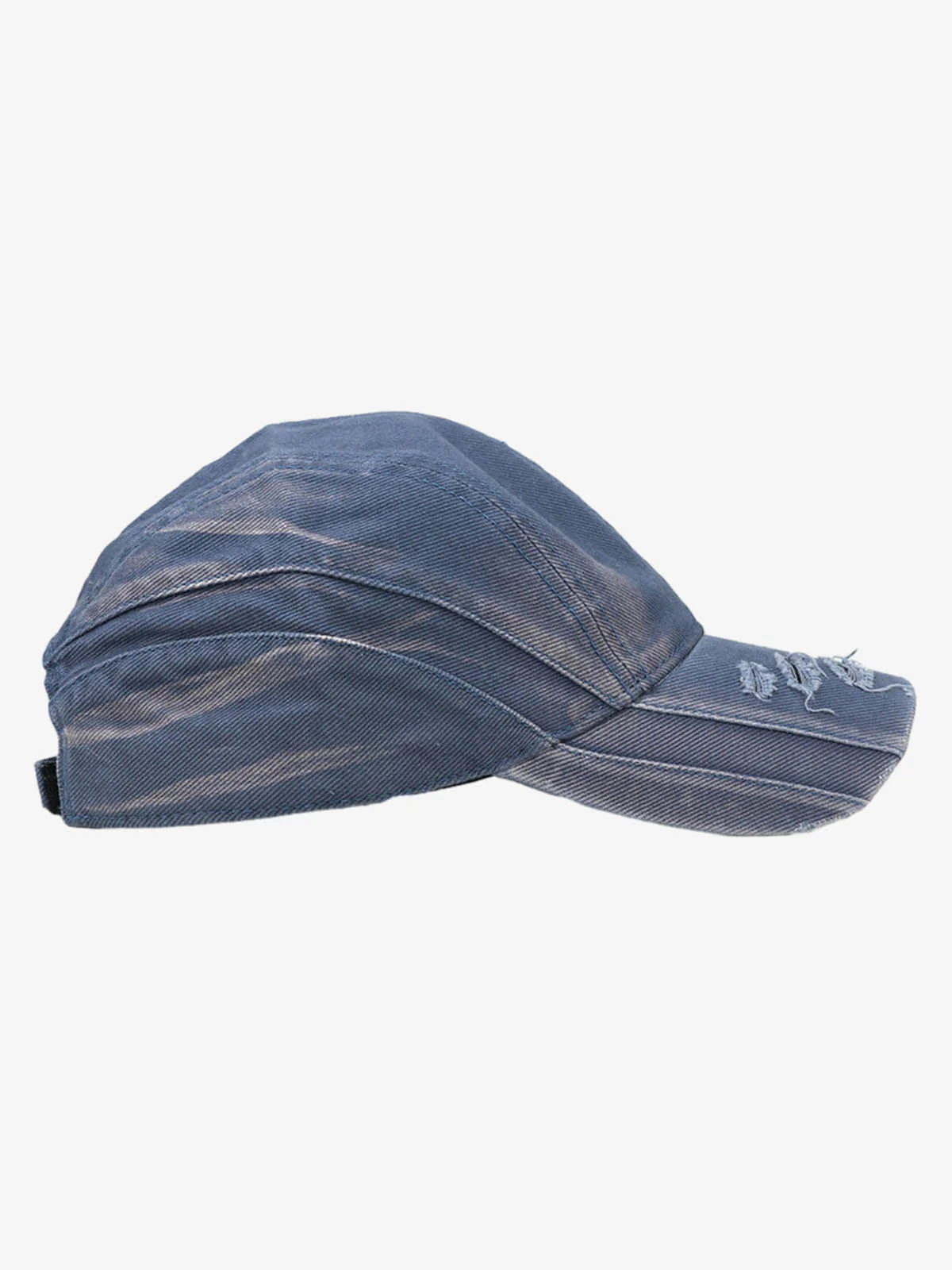Washed Distressed Panel Baseball Cap - Image 11