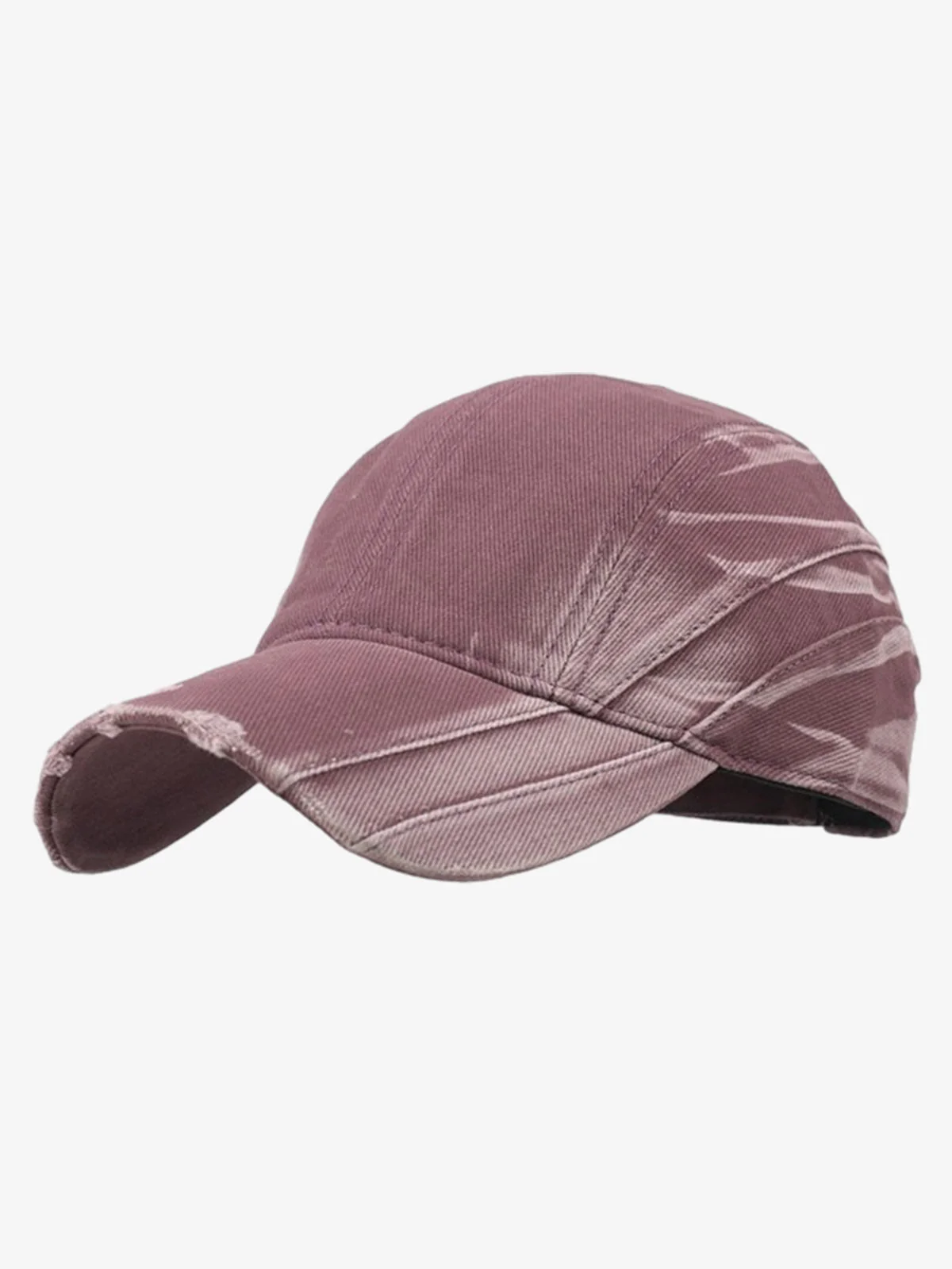 Washed Distressed Panel Baseball Cap - Image 3