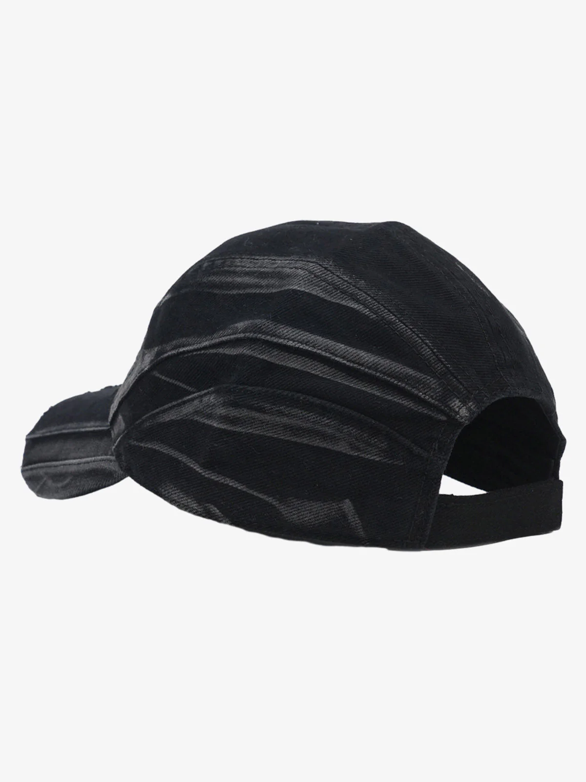 Washed Distressed Panel Baseball Cap - Image 6
