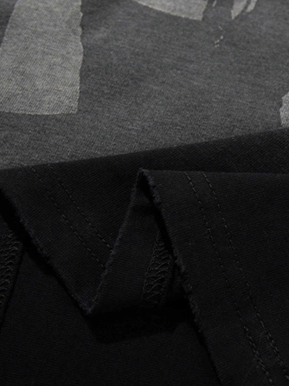 Washed Graphic Print Cotton T-Shirt - Image 9