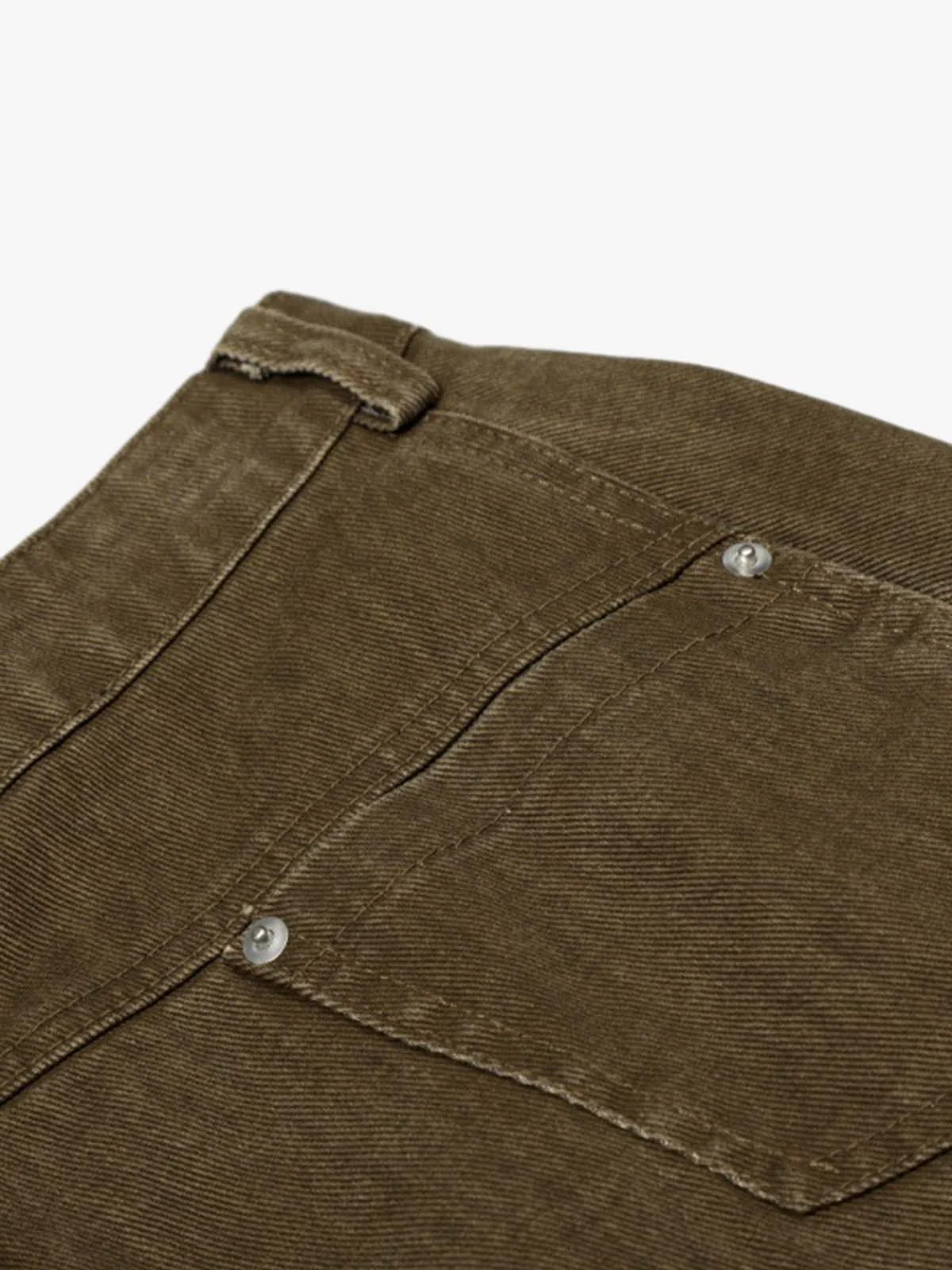 Washed Panel Cut Wide Leg Denim Jeans - Image 10