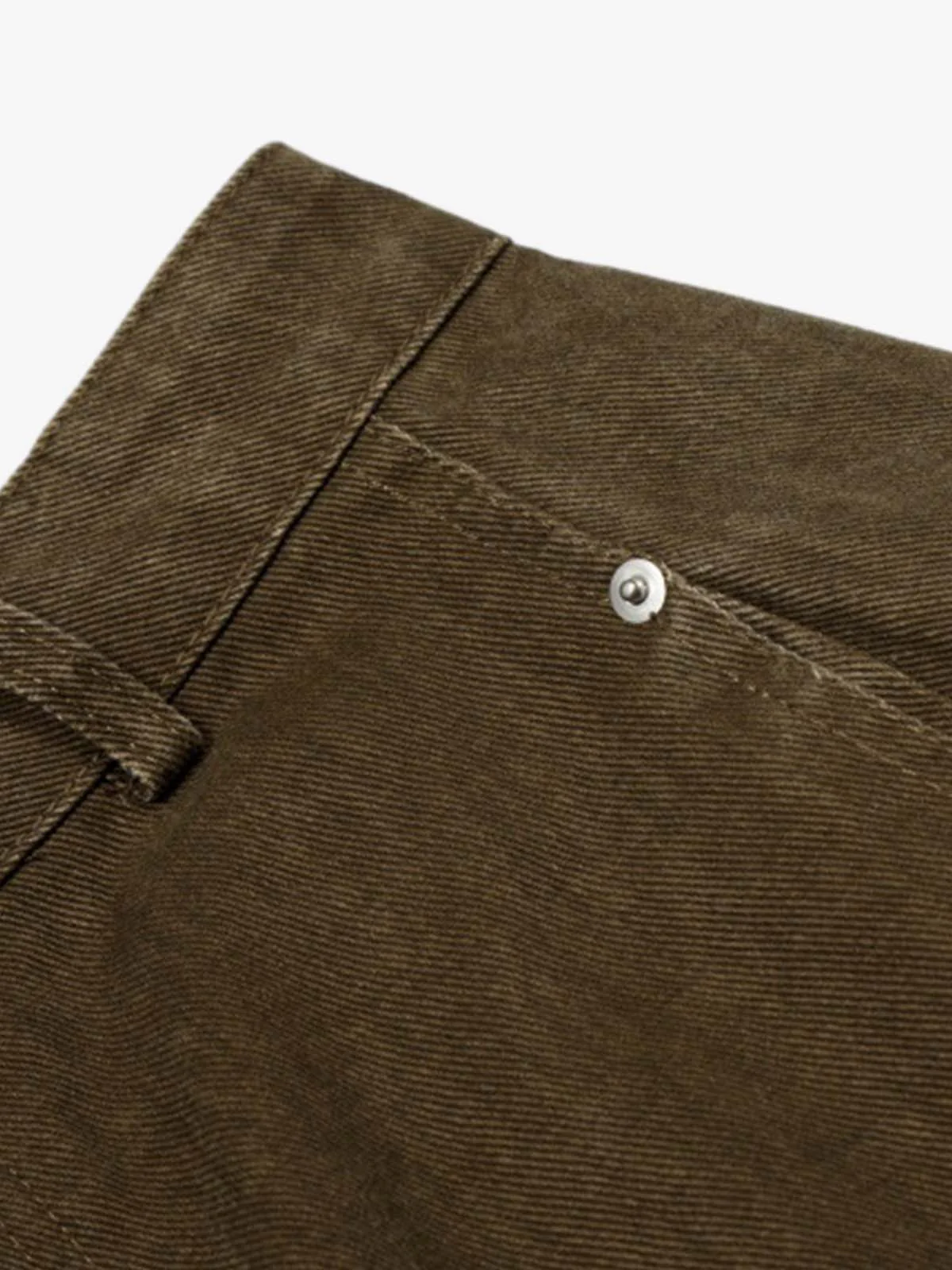 Washed Panel Cut Wide Leg Denim Jeans - Image 11