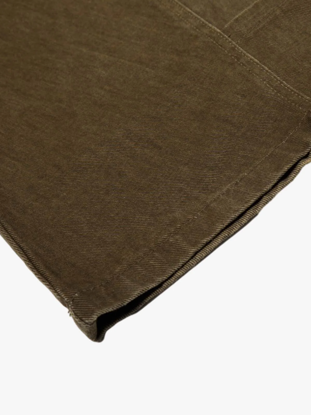 Washed Panel Cut Wide Leg Denim Jeans - Image 6