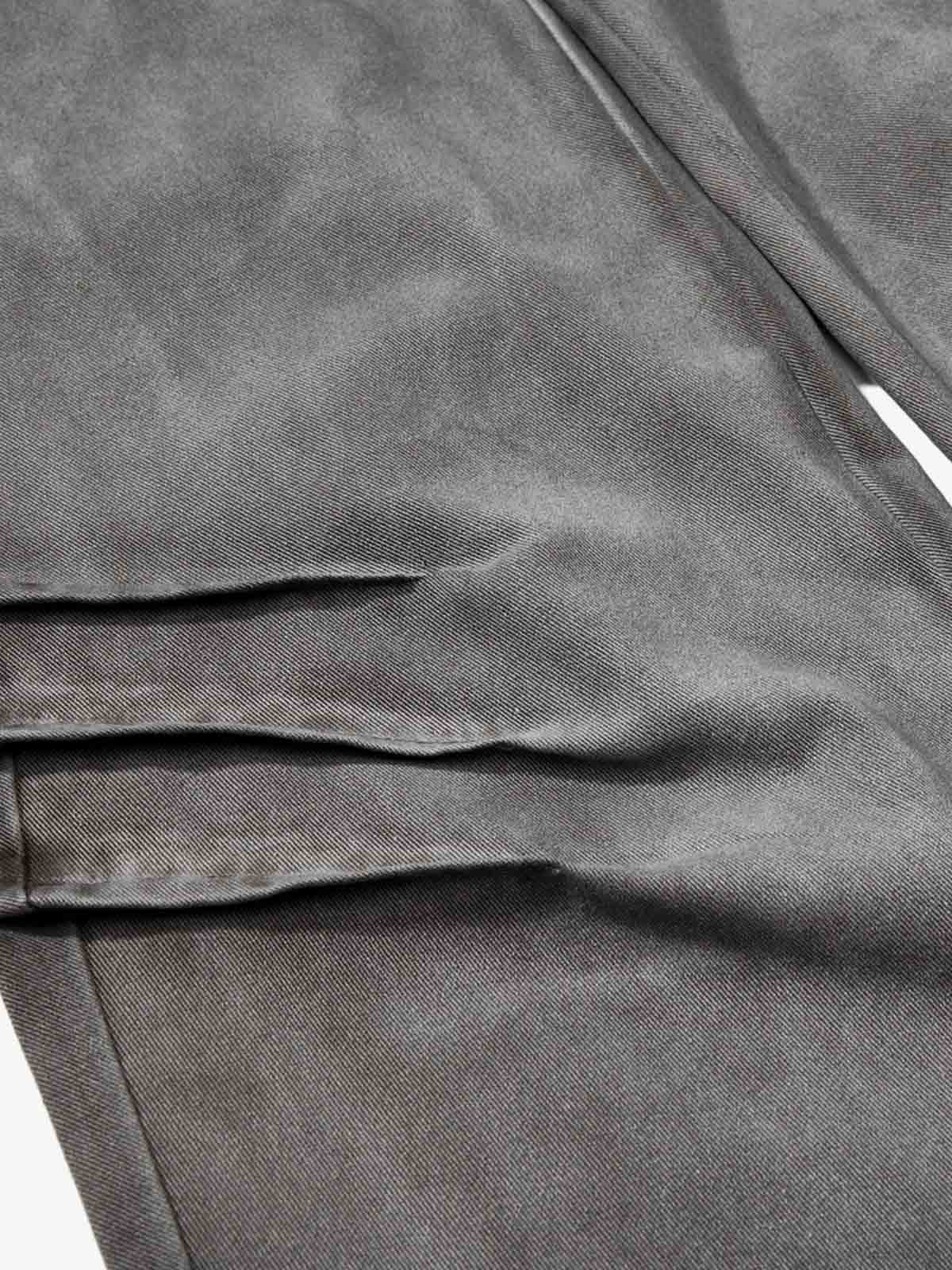 Washed Pleated Baggy Jeans - Image 7