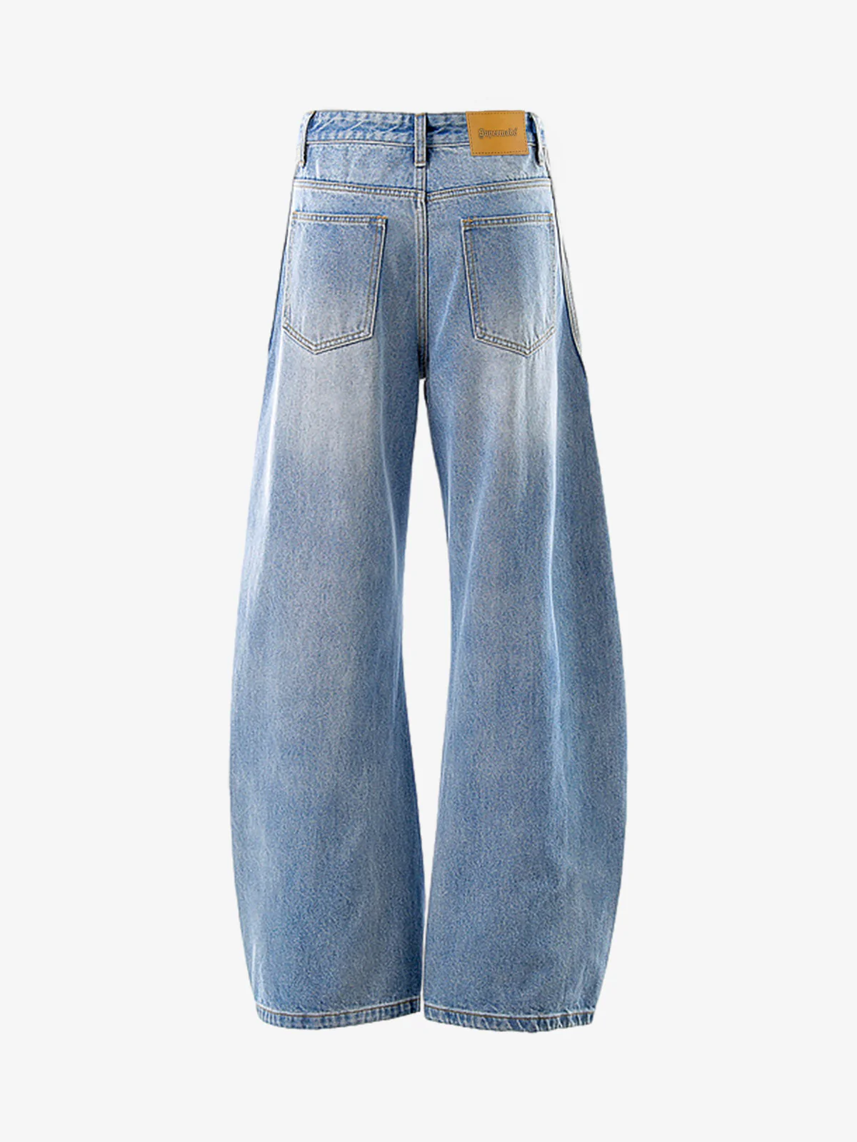 Washed Side Stripe Machete Jeans - Image 5