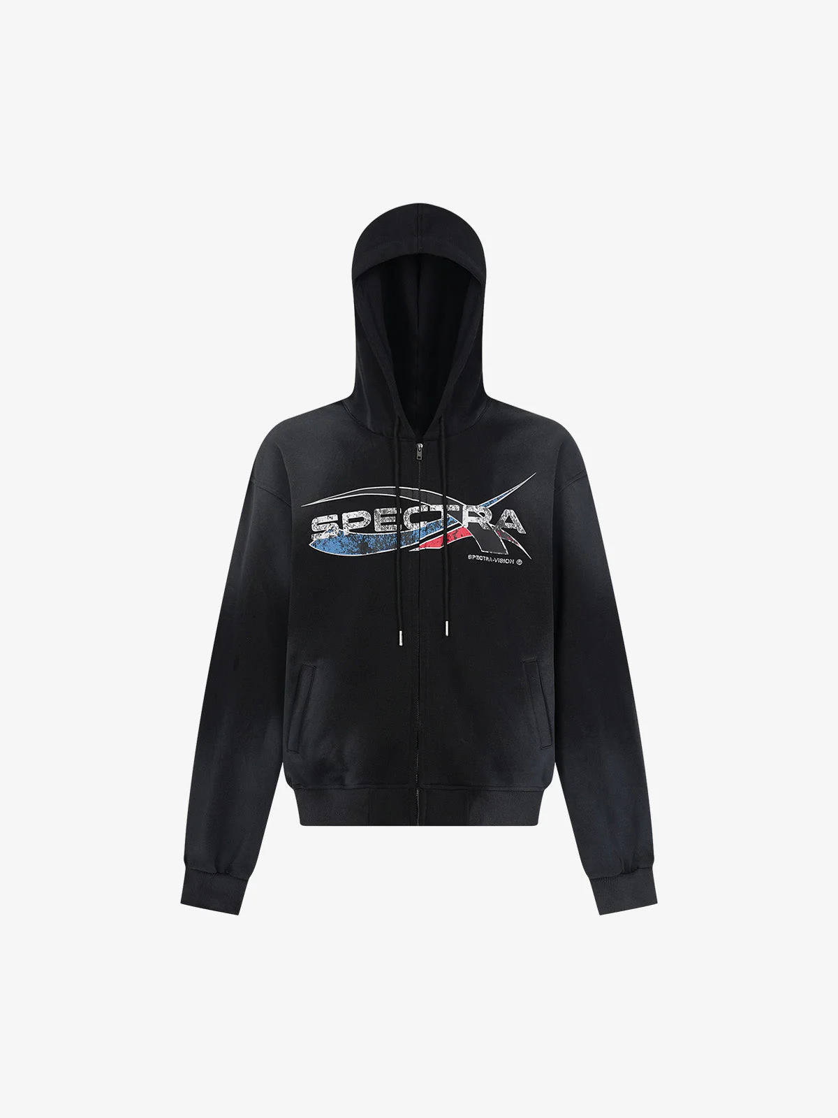 Wasteland Dirty Dyed Cardigan Hoodie - Image 2