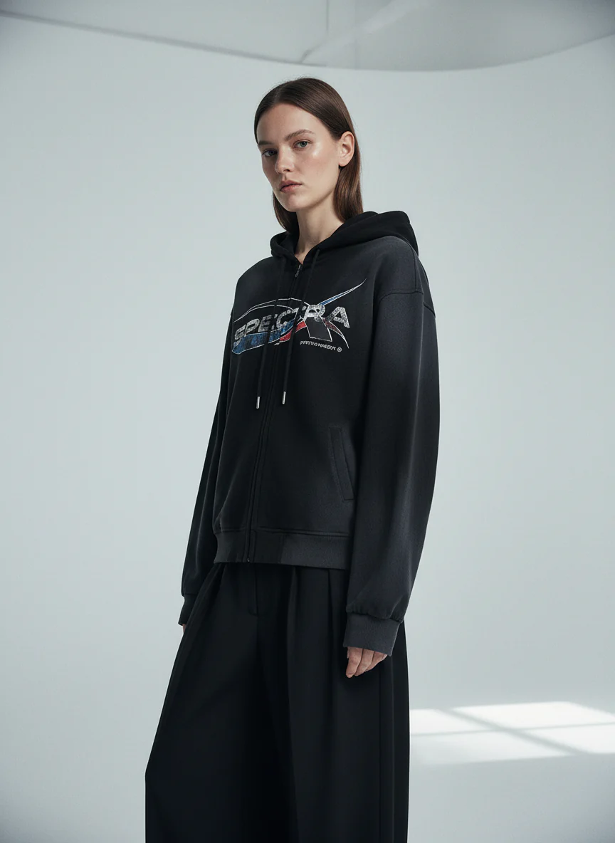 Wasteland Dirty Dyed Cardigan Hoodie - Image 4