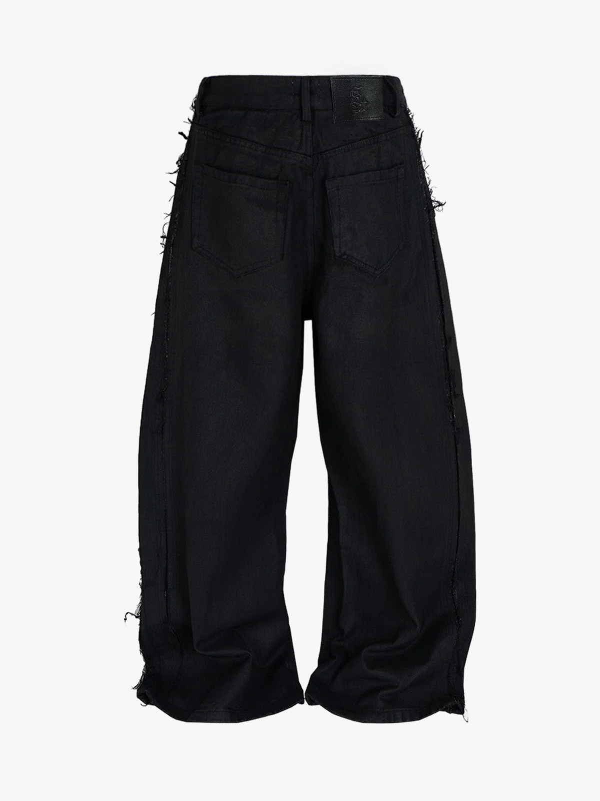 Waxed Baggy Side Whisker Jeans - 2439 - Image 2