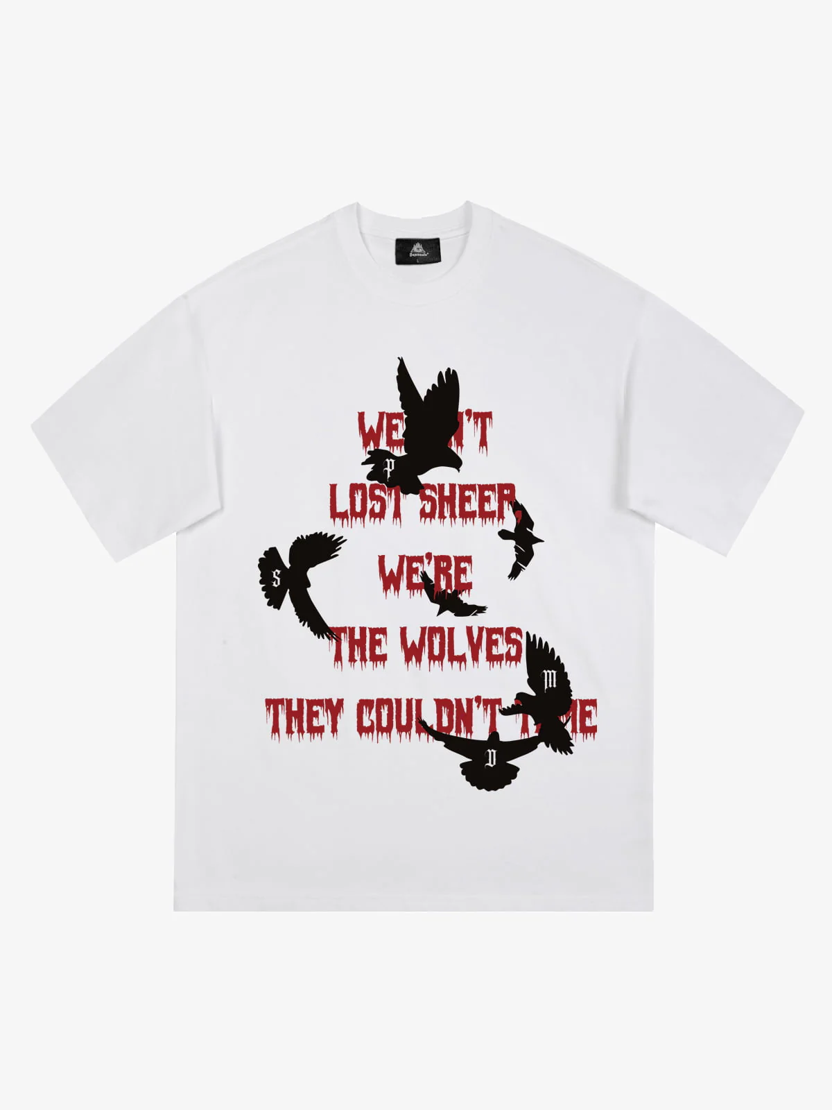 Original Saint Slogan Graphic T-Shirt - Image 27