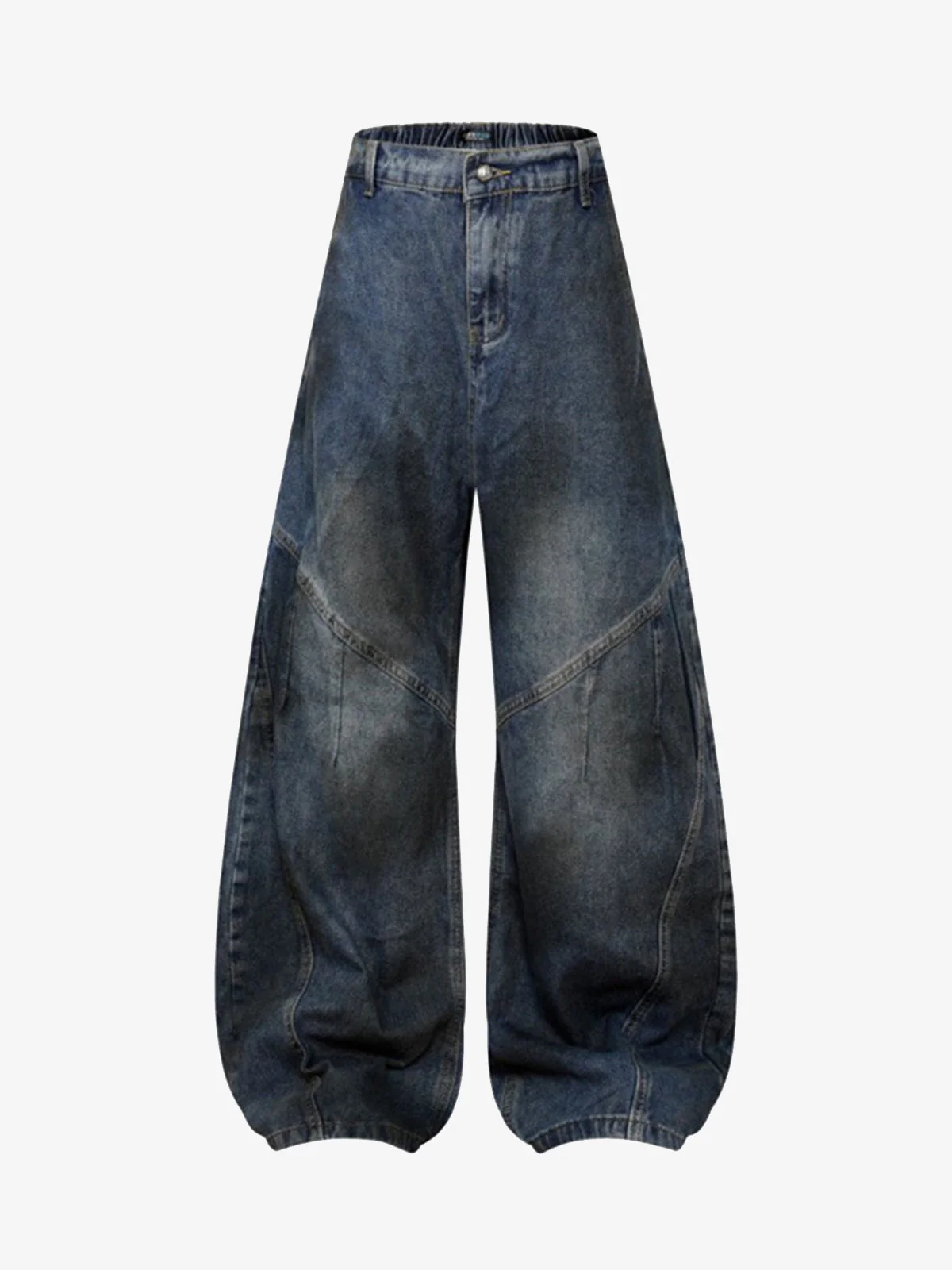 Dirty Dye Baggy Barrel Jeans - Image 11