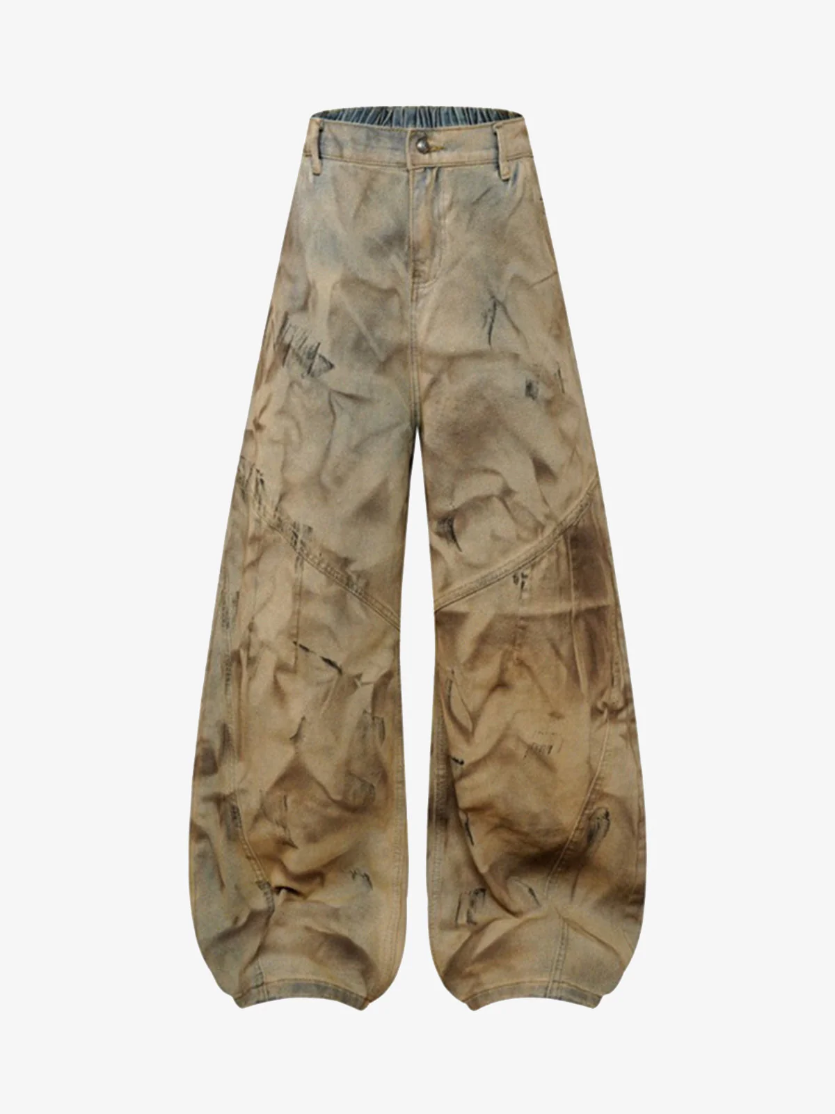 Dirty Dye Baggy Barrel Jeans - Image 18