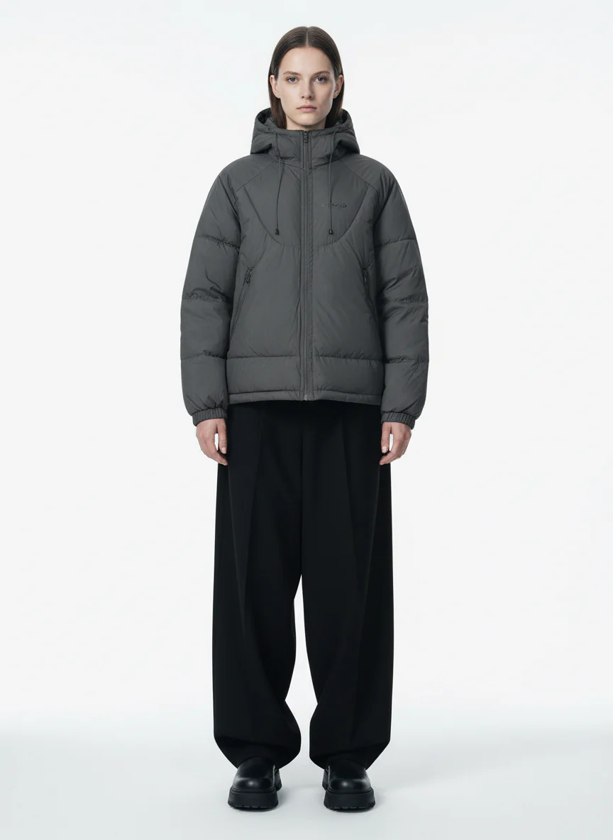 Winter Warm Outdoor Hooded Cotton Puffer Jacket - Image 3