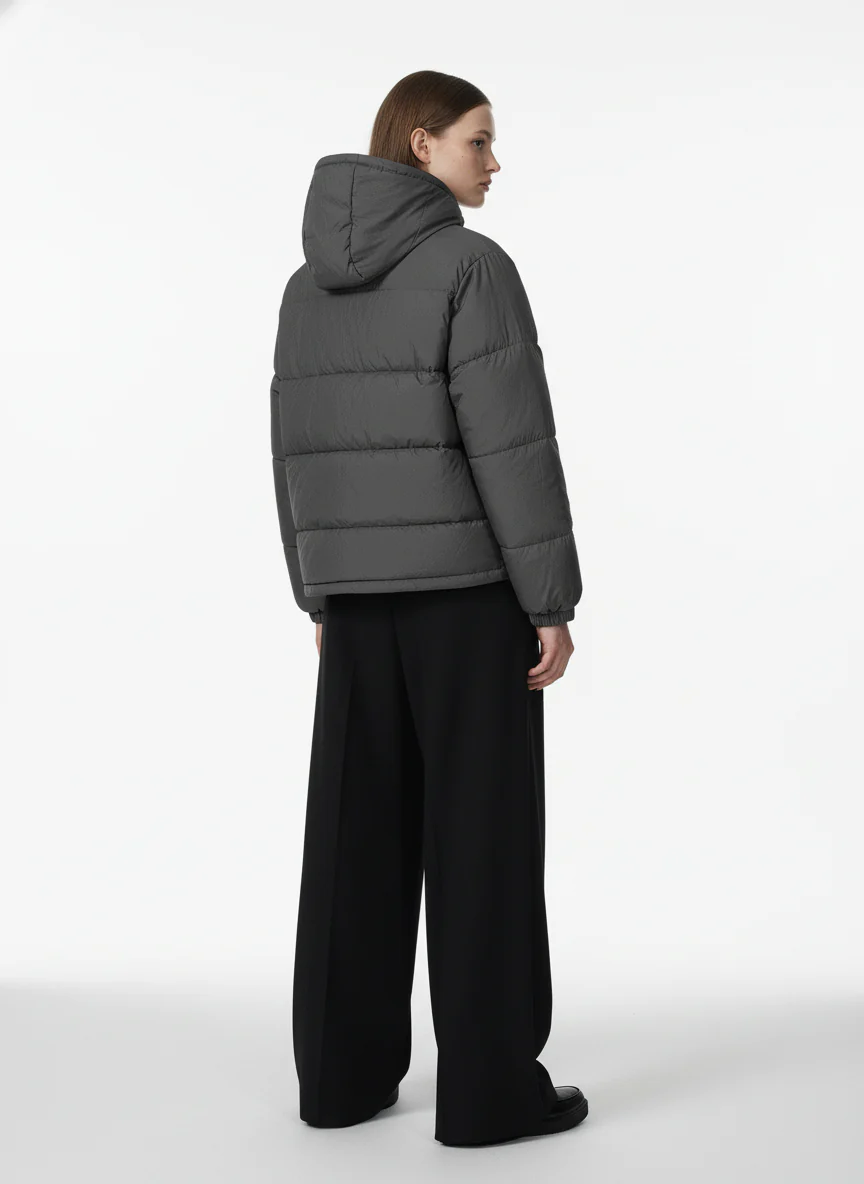 Winter Warm Outdoor Hooded Cotton Puffer Jacket - Image 4