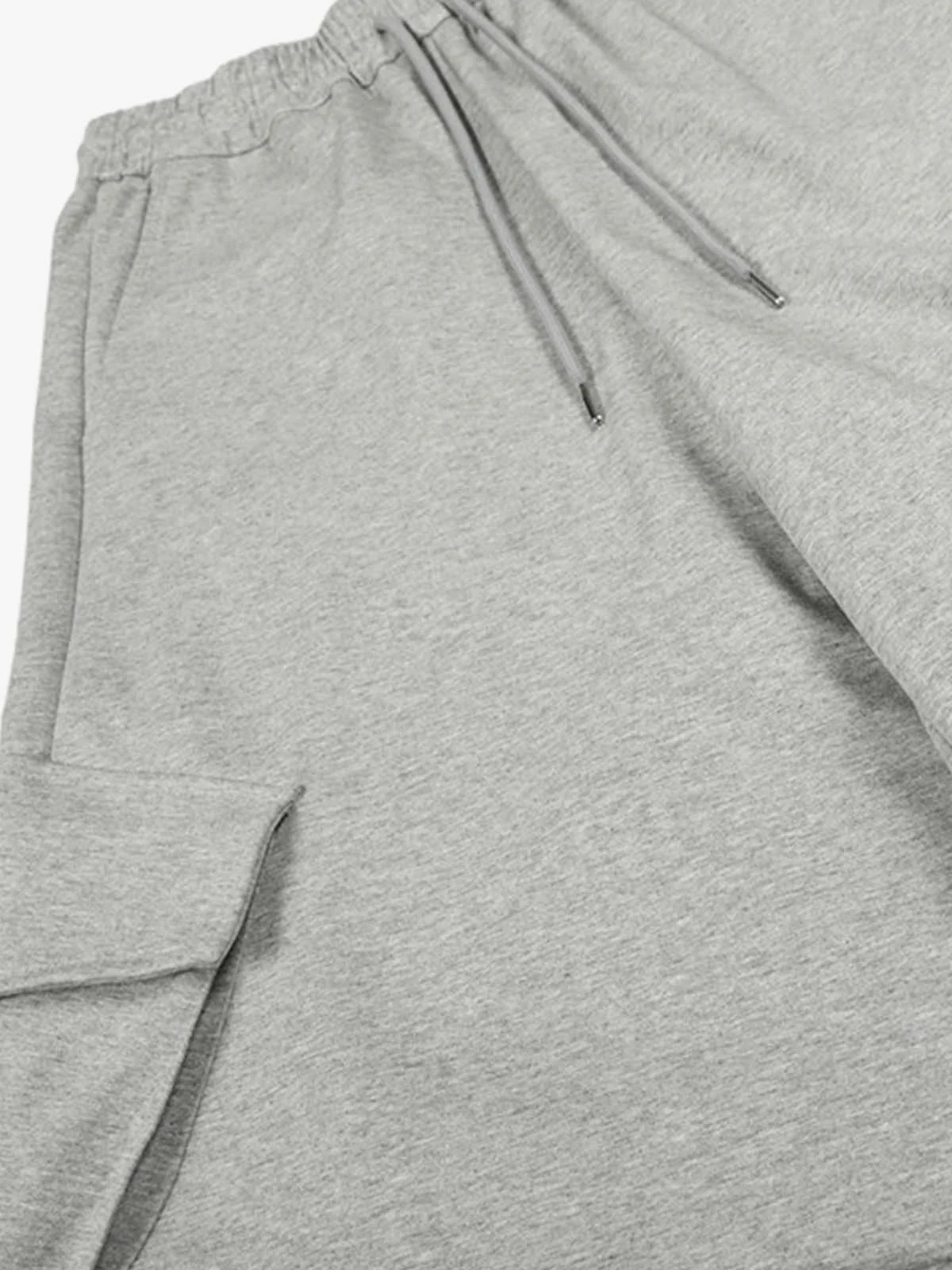Wrinkled Detail Multi-Pocket Cargo Sweatpants - Image 6